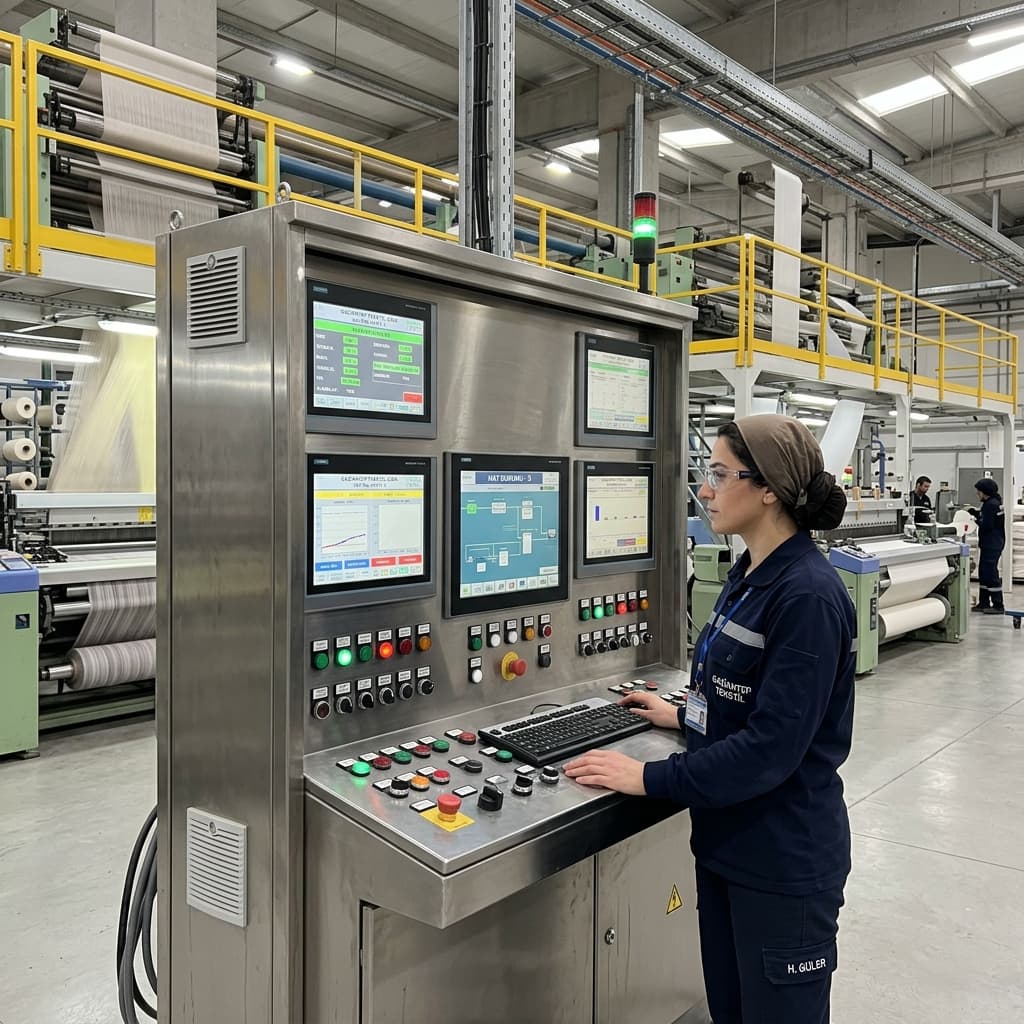 Tekstil ve Gıda İşleme Tesisi SCADA Sistemi